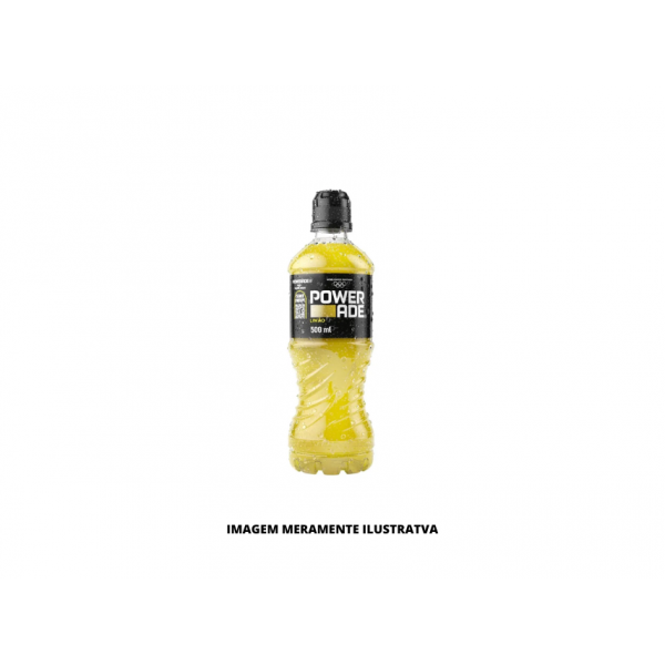 BEBIDA ISOTONICA - POWERADE - 500ml LIMÃO